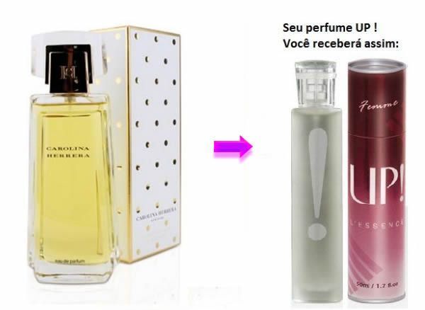 Perf. Feminino 50ml - UP! 10 - Réplica do Carolina Herrera