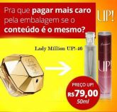 Perfume Feminino 50ml UP! 46 - Réplica do Lady Million