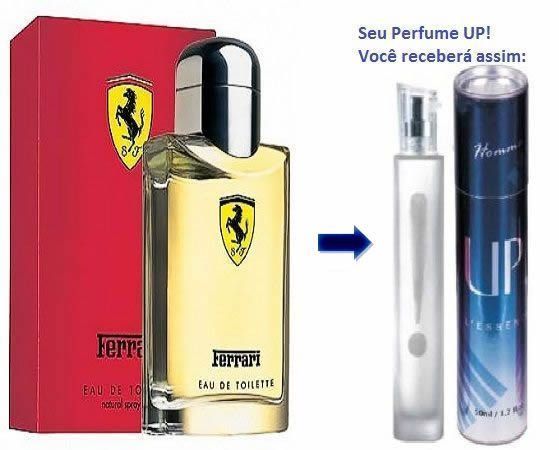 Perfume Masculino 50ml UP! 13 - Réplica Ferrari Red